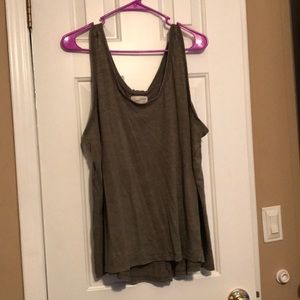 Universal Thread Tops - Olive Green Tank Top Universal Thread Tops - Olive Green Tank Top